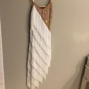Fringe dance dresses